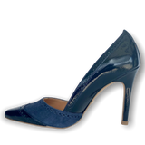 Tacones Ivonne Esther Azul Marino