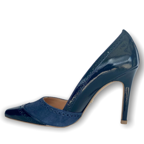 Tacones Ivonne Esther Azul Marino