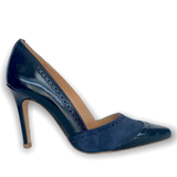 Tacones Ivonne Esther Azul Marino