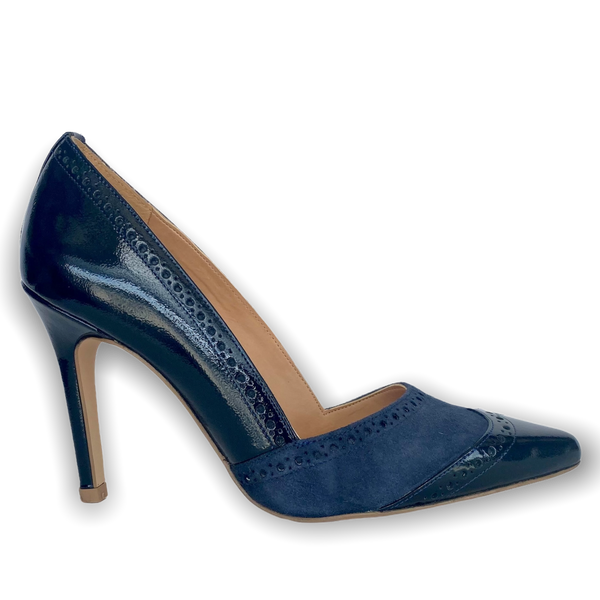 Tacones Ivonne Esther Azul Marino