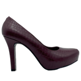 Tacones Carmen Vino