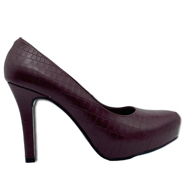 Tacones Carmen Vino