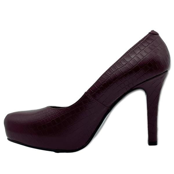 Tacones Carmen Vino